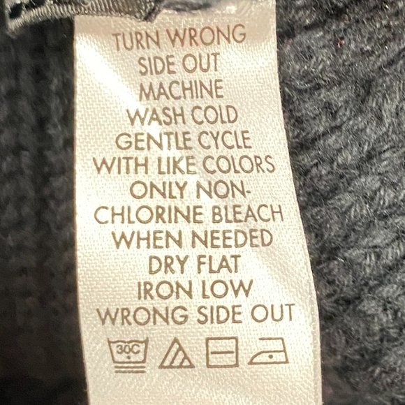 NWT Calvin Klein 1/4 Zip Rib Knit Sweater Black Casual Preppy Neutral Cotton-XL - Picture 11 of 12